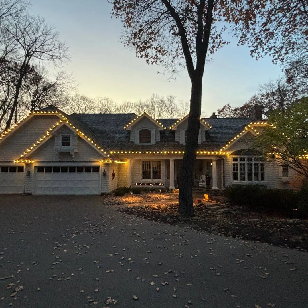 Residential permanent lighting — year-round programmable LED system